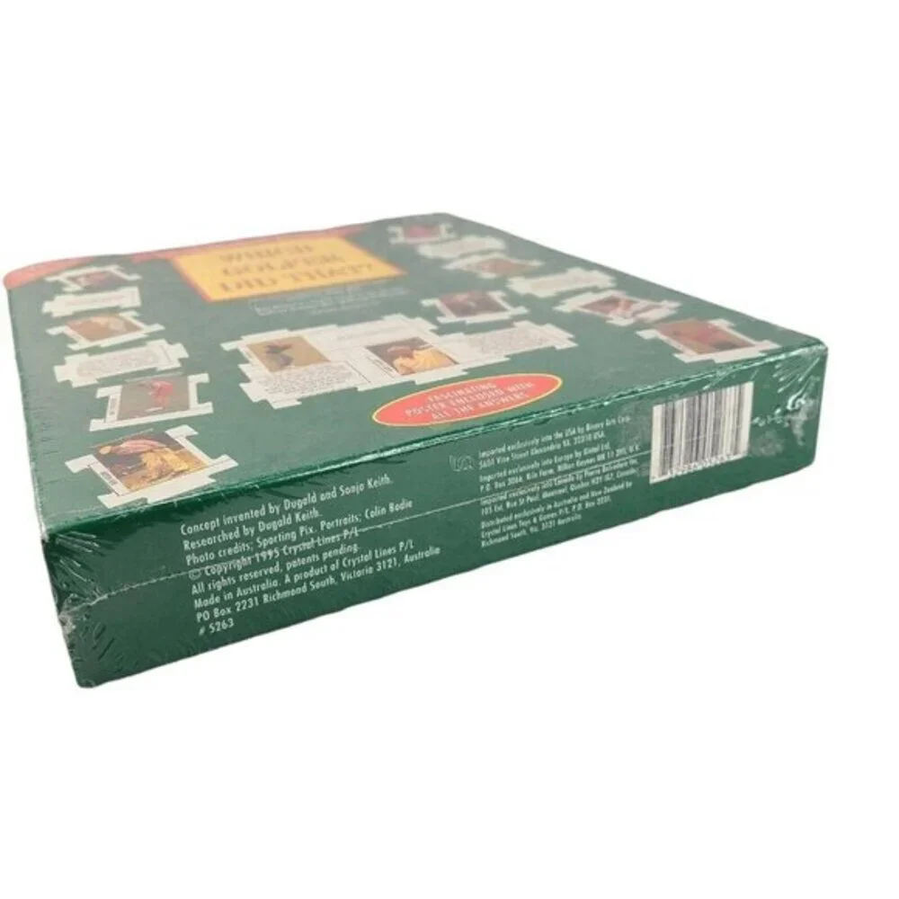 Golf Trivia Quiz Jigsaw Puzzle Which Golfer Did That Factory Sealed 1995 Vintage